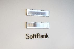 Softbank signage and logo